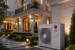 Tại sao dàn nóng điều hòa trung tâm LG ARUV060GSD5 được giới chuyên gia khuyên dùng cho biệt thự cao cấp?