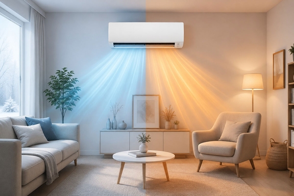 Có sưởi nhẹ: Nên chọn điều hòa Daikin 1 chiều FTHB60ZVMV hay máy 2 chiều?