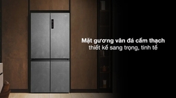 Tủ Lạnh Aqua Inverter Multi Door 660 Lít AQR-M727XA(GS)U1 Không Gian Lưu Trữ Lớn, Bảo Quản Thực Phẩm Tối Ưu