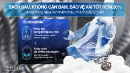 Đánh giá ưu điểm trên máy giặt Samsung lồng đứng WA80F13S5BSV