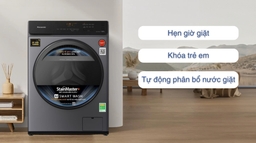 Máy giặt Panasonic NA-V115FA1LV Inverter 11.5kg Giặt sạch, tiết kiệm điện, chăm sóc quần áo
