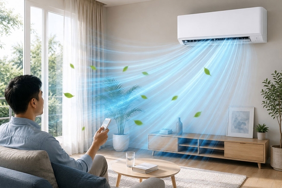Chế độ Powerful trên điều hòa Panasonic CS-N18AKH-8 làm mát nhanh cỡ nào?