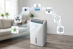 7 Tính năng vượt trội giúp máy hút ẩm Panasonic F-YCT10V đánh bại các đối thủ cùng phân khúc