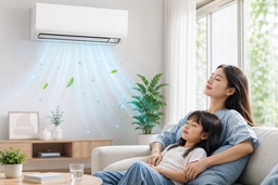 Bí quyết dùng điều hòa Daikin FTHB50ZVMV không lo khô da, nghẹt mũi nhờ Humid Comfort