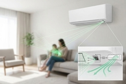Khám phá cơ chế tiết kiệm điện của mắt thần thông minh trên điều hòa Daikin FTKY71ZVMV