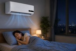 Trải nghiệm chế độ ngủ đêm Sleep Mode thông minh trên điều hòa Casper GC-12IB36
