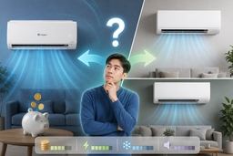 Nên mua điều hòa Casper giá rẻ JC-18IU36 hay thêm tiền để mua Panasonic, Daikin?