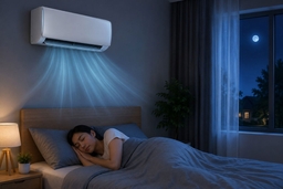 Đánh giá độ ồn điều hòa Casper SC-18FB36M: Máy cơ chạy có bị ồn, khó ngủ không?