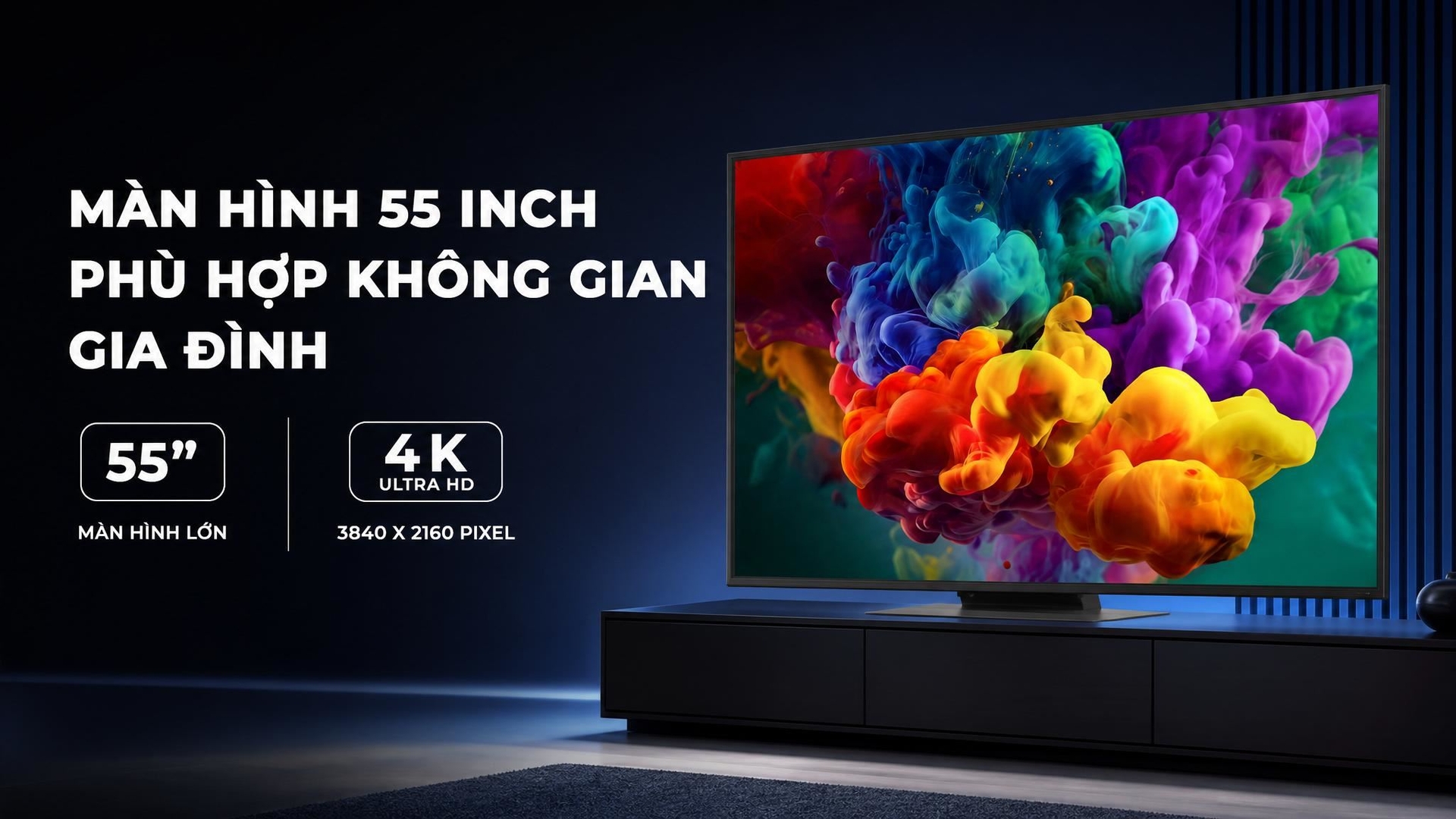 Smart tivi LG Qned Evo AI 55 inch 4K Mini LED 55QNED86BSA có tốt không? Có ưu, nhược điểm gì?
