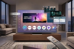 Khám phá giao diện One UI Tizen mới nhất trên tivi Samsung Mini LED UA50M77H