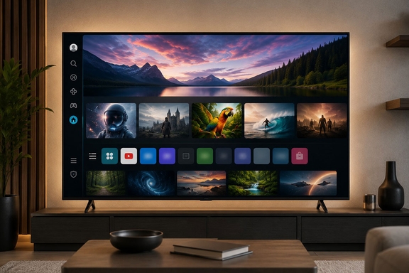 Khám phá giao diện One UI Tizen mới trên smart tivi Samsung 50 inch UA50U8000HKXXV