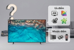 Có nên mua tivi Samsung 55 inch 4K UA55U8000HKXXV? Ưu nhược điểm là gì?
