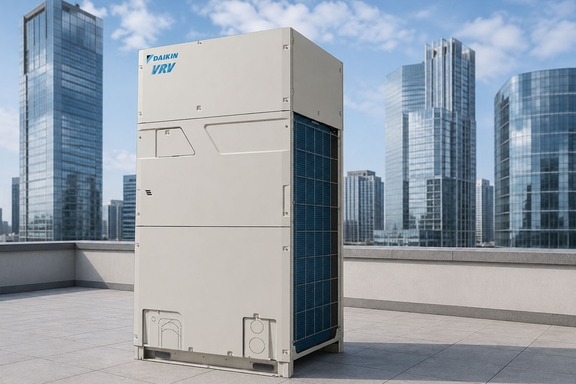 Vì sao nên chọn dàn nóng điều hòa trung tâm Daikin RXQ10BYM cho biệt thự, tòa nhà?