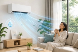Chọn điều hòa Daikin FTKY35ZVMV chẳng còn sợ khô da, viêm họng nhờ cảm biến Humidity Sensor
