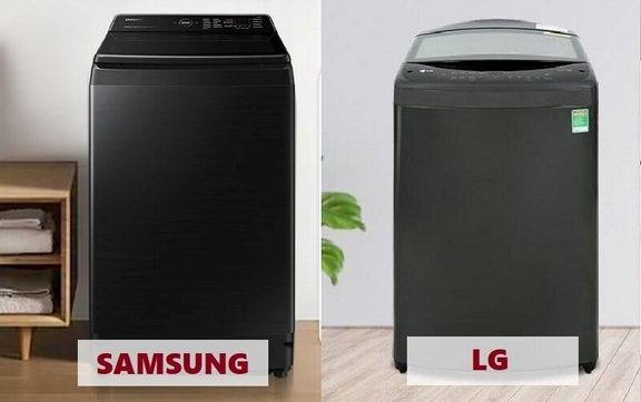 So sánh máy giặt 14kg LG T2314DX5G và Samsung WA14CG5886BV/SV? Loại nào tiết kiệm điện hơn