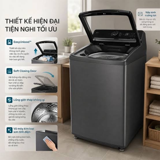 3 chiếc máy giặt LG giá rẻ đáng mua nhất 2026