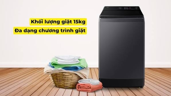 Máy giặt Samsung 15kg cửa trên WA80F15S5CSV và WA80F15B6BSV có gì khác nhau? Nên chọn loại nào?