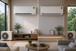 Đặt lên bàn cân điều hòa Daikin FTKM50AVMV và Panasonic CS-U18BKH-8, máy nào đáng mua hơn?