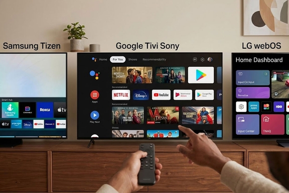 Trải nghiệm hệ điều hành: Google Tivi Sony có gì hay hơn Tizen, webOS?