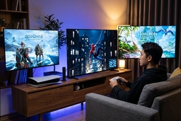 Top 3 tivi Sony chơi game PS5 mượt nhất: Không độ trễ, tần số quét cao