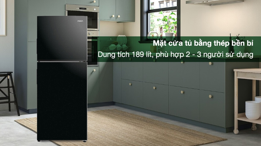 Tủ lạnh Aqua AQR-T220FA(FB) Inverter 189 Lít lựa chọn lý tưởng cho gia đình nhỏ