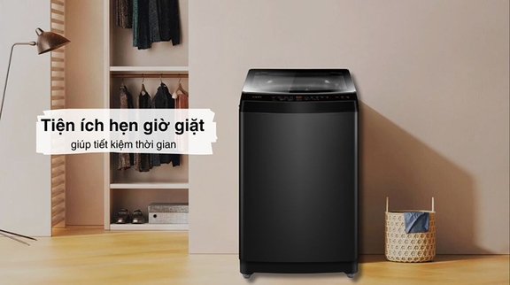 Máy Giặt Aqua AWM9-316K(B) 9Kg Giặt Sạch Hiệu Quả, Lưu Hương Thơm Lâu