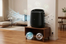 Vừa bắt muỗi, vừa lọc không khí: Mua 1 được tới 2 chức năng với máy lọc không khí Sharp FP-JM30V-B