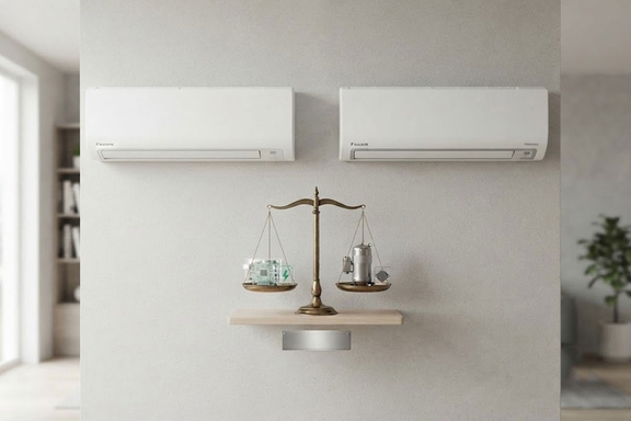 So sánh điều hòa Daikin FTKF35ZVMV và FTF35XAV1V có chất lượng khác nhau nhiều không?