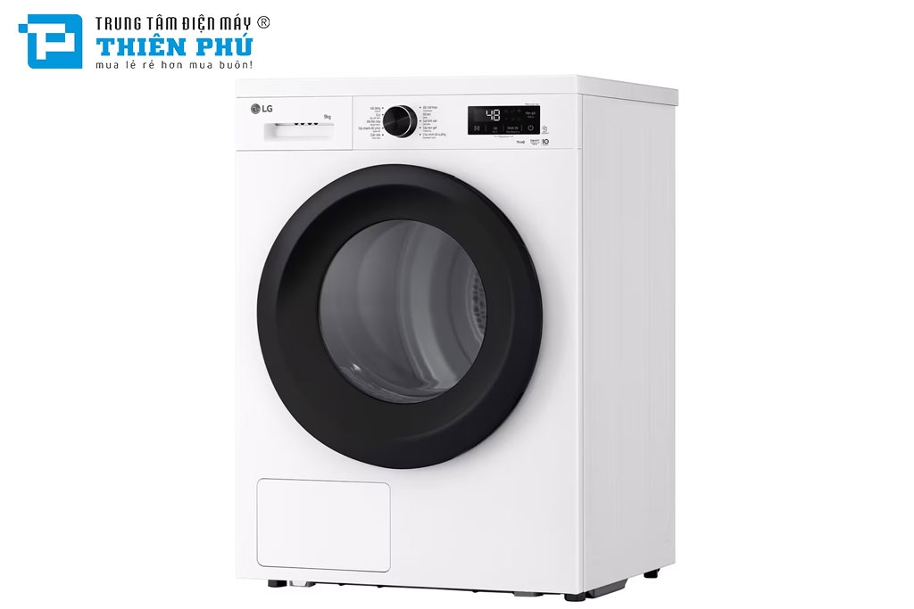 Máy Sấy Quần Áo LG RB09NHP5W Inverter 9Kg