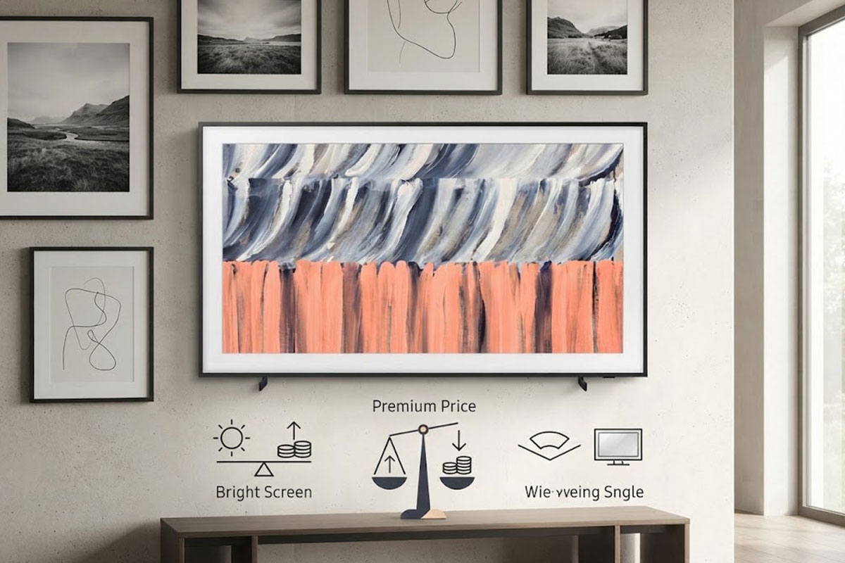 Có nên mua tivi Samsung The Frame 55 inch QA55LS03HEKXXV, ưu nhược điểm là gì?