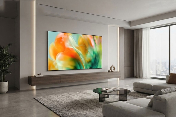 Kích thước tivi Samsung 65 inch UA65M80HAKXXV phù hợp cho phòng bao nhiêu m2?