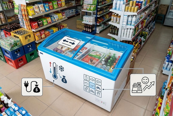 Review tủ đông Sanaky VH-3899K3 mặt kính lùa: Đáng mua nhất cho tiệm tạp hóa?