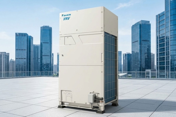 Tuổi thọ thực tế của dàn nóng điều hòa trung tâm Daikin RXQ8BYM là bao nhiêu năm?