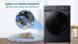 Máy Giặt Toshiba TW-T33B140UWV(MK) Inverter 13Kg Giặt Sạch Vượt Trội, Tiết Kiệm Điện Nước
