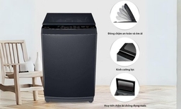 Máy Giặt Toshiba AW-M905BV(MK) 8Kg Thiết Kế Hiện Đại, Giặt Sạch Hiệu Quả