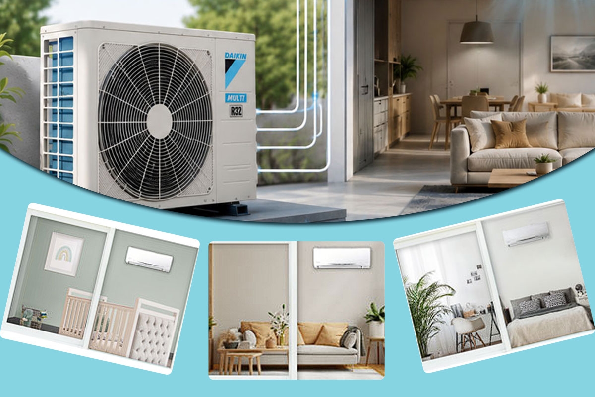 Dàn nóng điều hòa multi Daikin MKC50RVMV có ghép được với dàn lạnh âm trần không?
