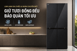 Những tính năng vượt trội bên trong tủ lạnh LG F56BG 4 cánh
