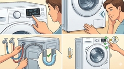 Cách reset máy giặt Samsung 12kg giá rẻ WW12CB944DGB/SV như thế nào?