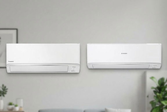 So sánh nên chọn mua điều hòa Panasonic CS-YZ9AKH-8 hay Mitsubishi SRK25ZSPS-W5?