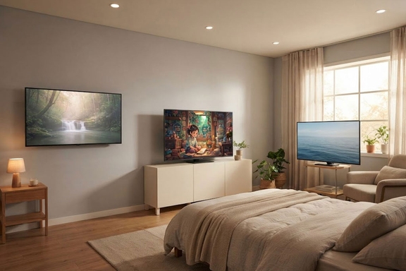 Muốn mua tivi cho phòng ngủ, xem ngay tivi 43 inch nhỏ gọn này