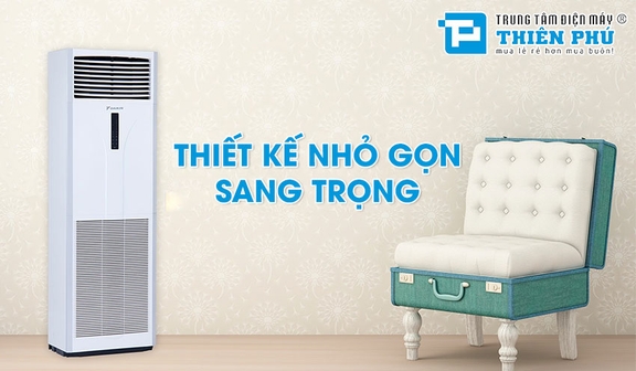 Top 5 lý do điều hòa cây Daikin 28000BTU FVFC85AV1/RZFC85AV19 là lựa chọn số 1 cho phòng 45m²