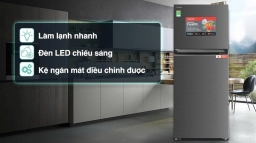 Tủ lạnh Toshiba GR-RT559WE-PMV(58)-MM inverter 411 lít làm lạnh nhanh, tiết kiệm điện