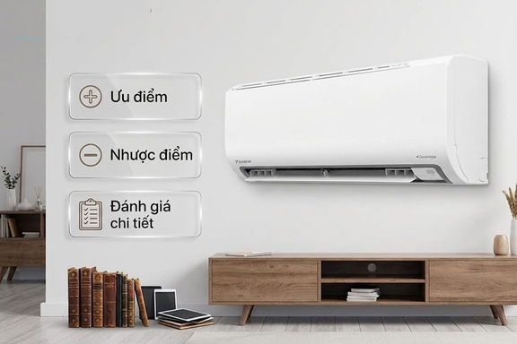 Review chi tiết điều hòa Daikin FTHB25ZVMV: Ưu nhược điểm cần biết trước khi xuống tiền