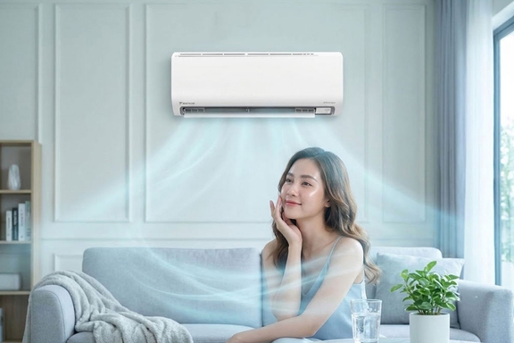 Công nghệ Humi Comfort trên điều hòa Daikin FTKF25ZVMV: Hết lo khô da, khỏi sợ oi bức