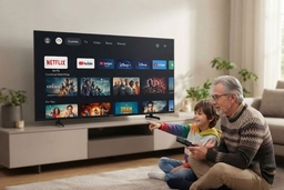 Đánh giá giao diện Google TV trên tivi Sony K-55XR30M2: Người già và trẻ em dễ dùng không?
