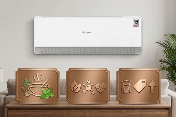 Điều hòa Casper QC-12IU36A: Định nghĩa khái niệm ngon – bổ – rẻ trong phân khúc 12000btu