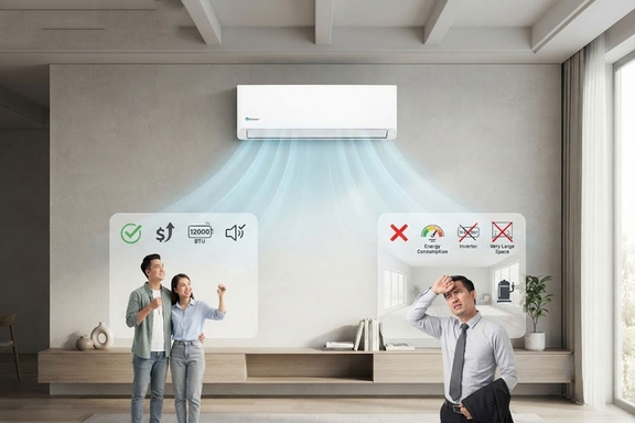 Những ai nên và không nên mua điều hòa Casper 12000btu SC-12FB36A?