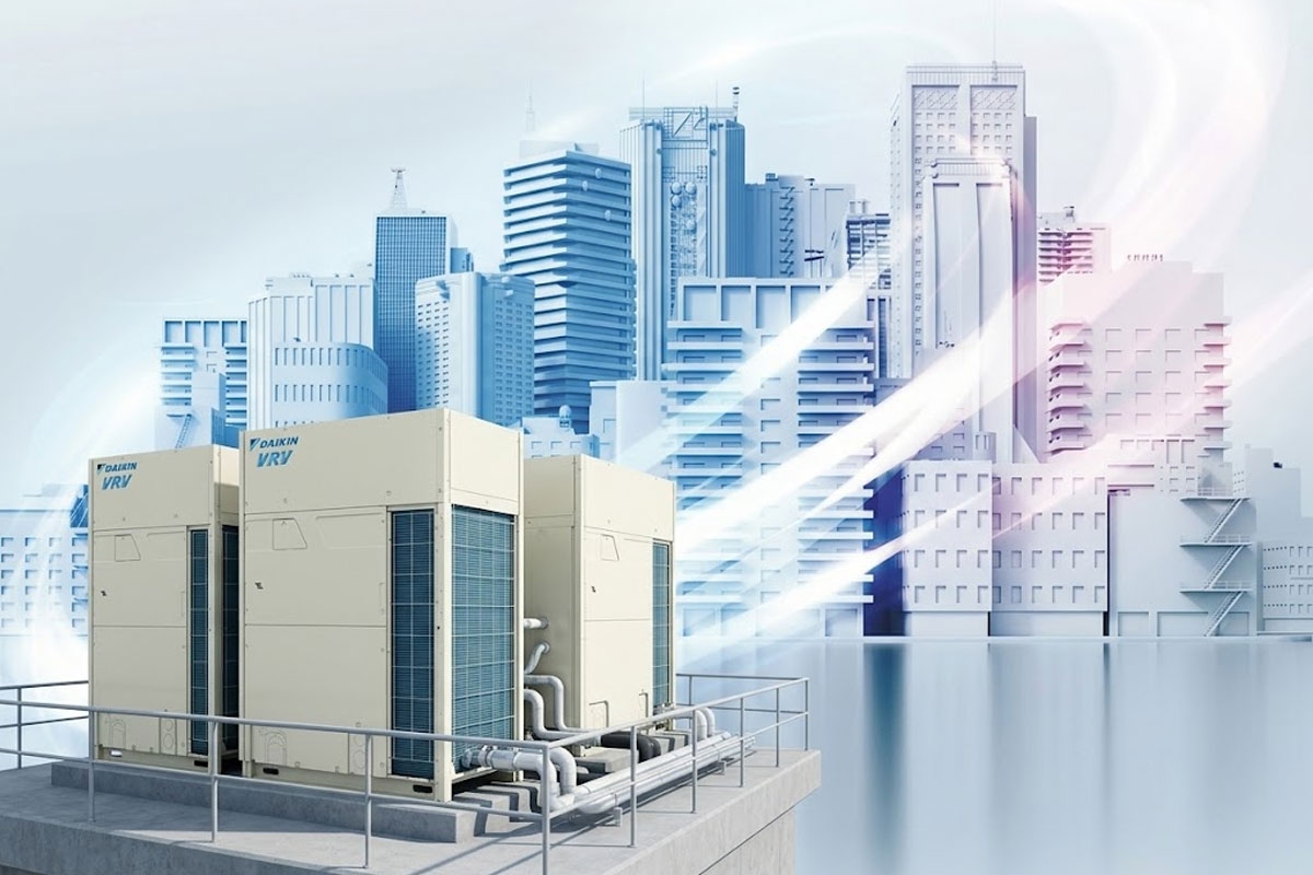 Dàn nóng điều hòa trung tâm Daikin RXYQ18BYM có thể kết nối tối đa bao nhiêu dàn lạnh?