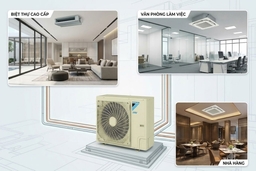 Vì sao dàn nóng điều hòa trung tâm Daikin RSUYQ8AVM được nhiều nhà thầu ưa chuộng?