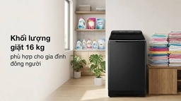 Máy giặt Aqua AWM16-B2158L(B) 16kg Inverter giặt sạch tiện lợi cho gia đình đông người